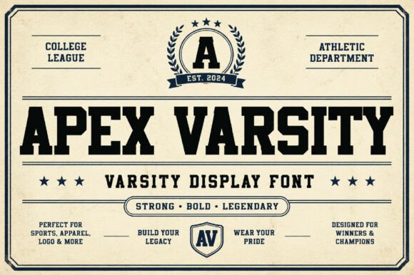 Apex Varsity: Commanding Attention in Every Design
