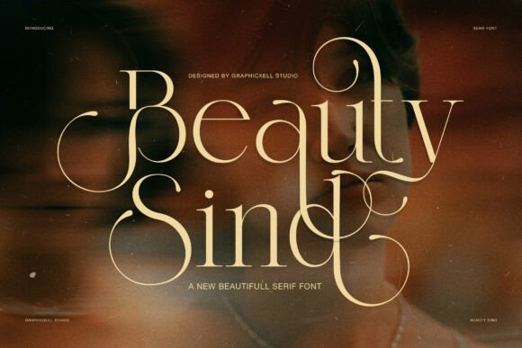 Beauty Sind: Crafting Elegance with a Serif Typeface