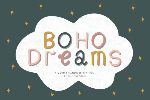 Boho Dreams: A Sweet Handwritten Font for Modern Projects