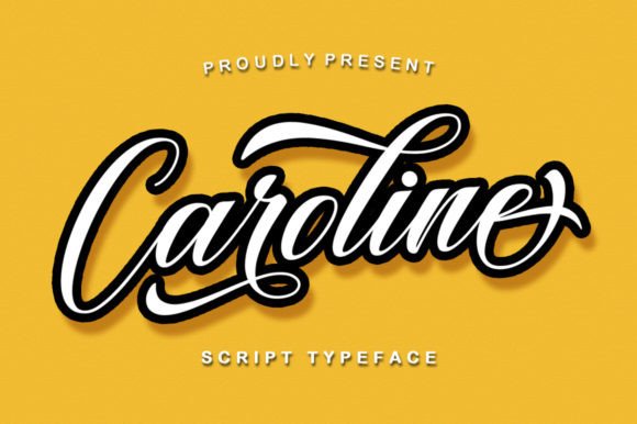 Caroline: A Retro Font That Brings Vintage Charm to Modern Design