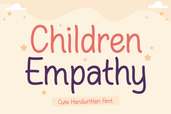 Children Empathy: A Typeface for Spreading Warmth