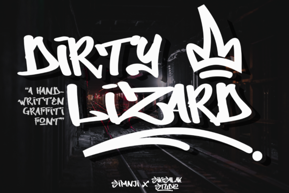 Dirty Lizard Graffiti: The Raw Energy Your Designs Need