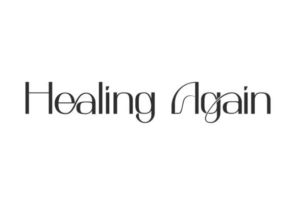 Elevate Your Visuals: The Healing Again Font Experience