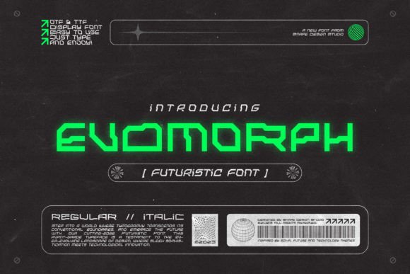 Evomorph: Merging Tech and Art in Modern Typography