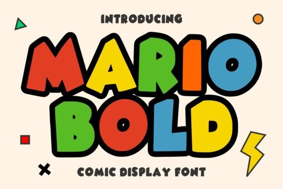 Mario Bold: Injecting Playful Energy Into Your Creative Projects