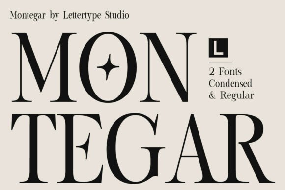 Montegar: A Modern Serif for Premium Branding