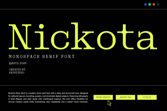 Nickota: Where Typewriter Charm Meets Modern Code
