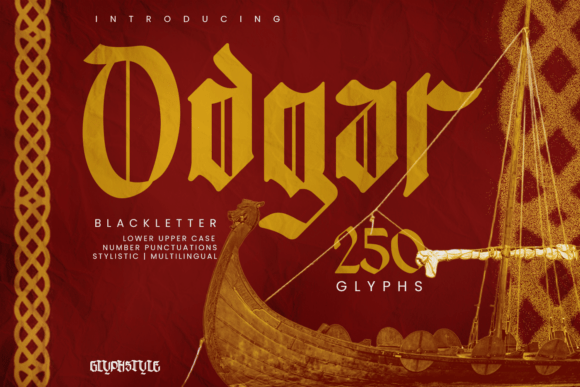 Odgar Blackletter: A Typeface Forged in Legend