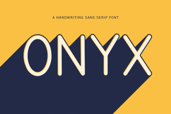 Onyx: The Bold Sans Serif for Modern Brands