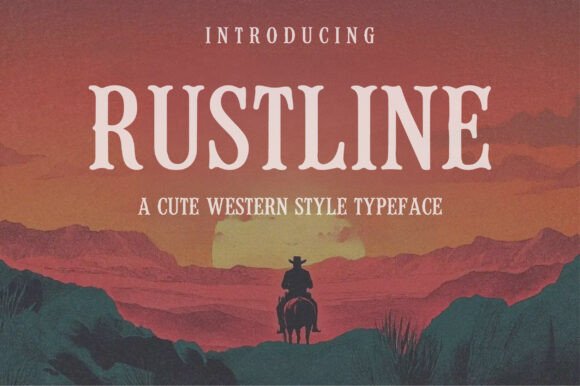Rustline: A Slab Serif with Vintage Western Grit