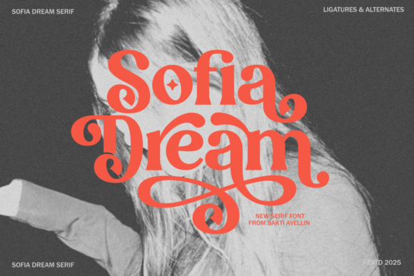 Sofia Dream: A Vintage Serif for Modern Femininity