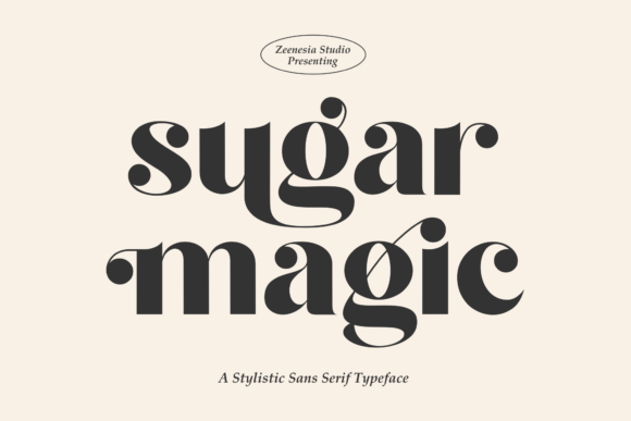 Sugar Magic: The Modern Sans Serif for Clear Branding