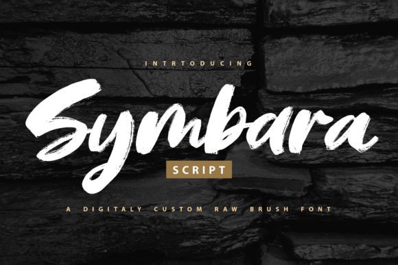 Symbara: The Handwritten Brush Font That Commands Attention