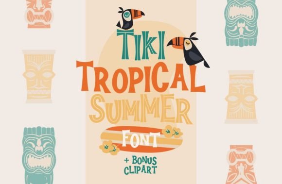 Tiki Tropical Summer: The Retro Vibe Your Designs Need