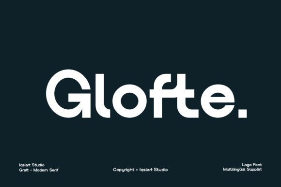 Unleash Bold Authenticity with the Glofte Display Typeface