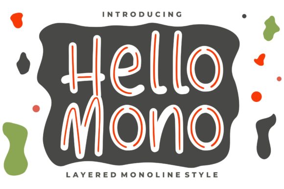 Unlocking Playful Elegance with the Hello Mono Typeface